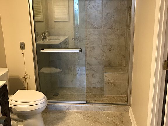 Ceramic Tile walk in Shower