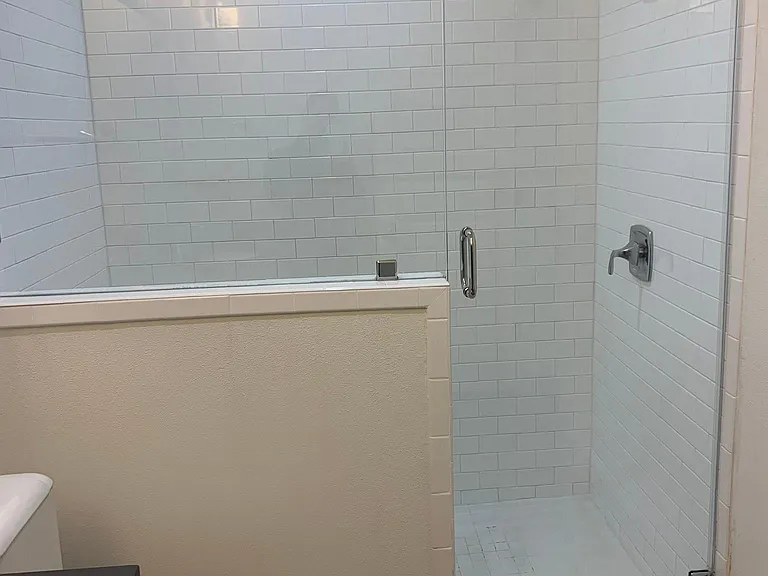 Master bedroom bathroom (glass enclosed walk-in shower) - photo 2 of 2