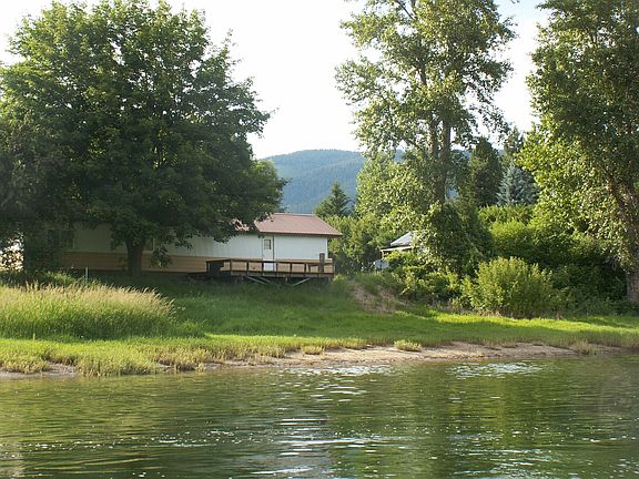 View of deck side from river