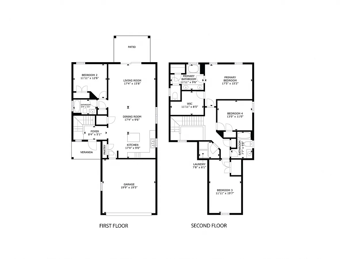 Floor plan Beaufort