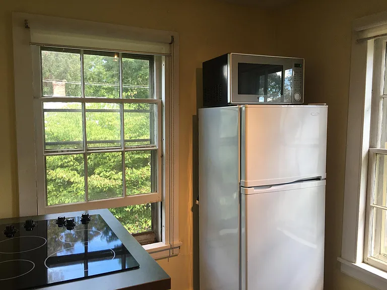 Kitchen Refrigerator and Stovetop
