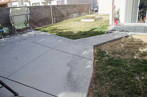 Back Yard - Patio