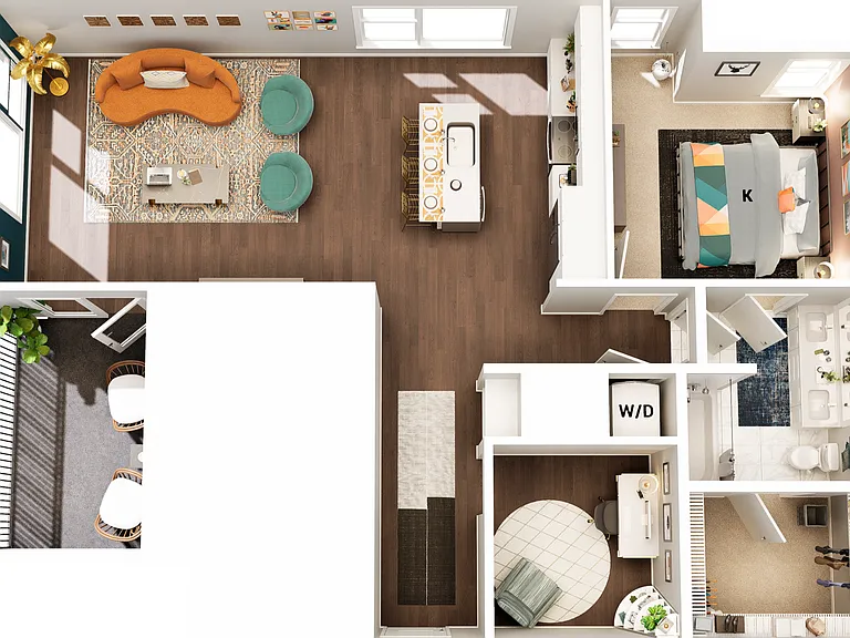 A2 floor plan The Boulevard a Broadstone Community