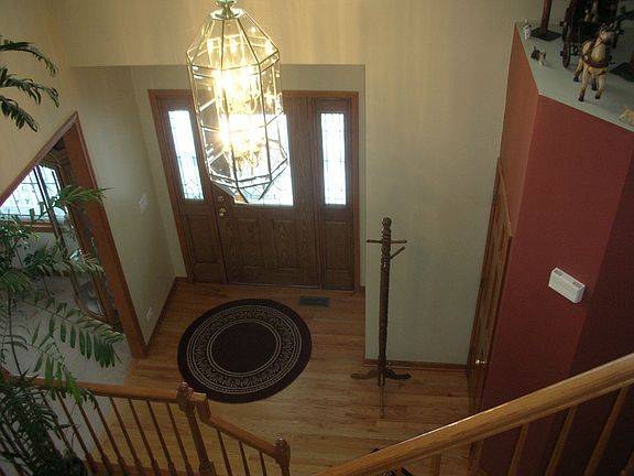 Entry from top of stairs