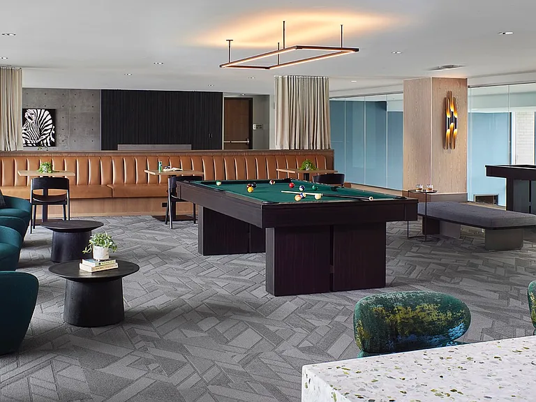 Apartment community Resident Lounge at Griffis LoDo in Denver, CO.