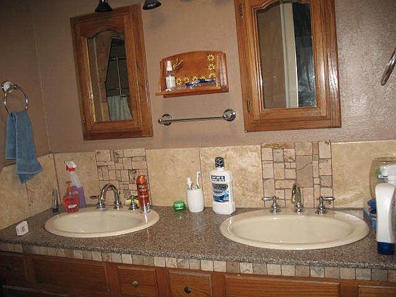 Double sinks in master bath