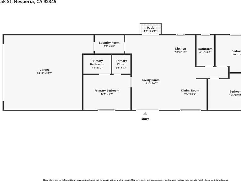 Spacious 3BR/2BA Home with Open Floor Plan, Garage & Washer/Dryer — Photo 76
