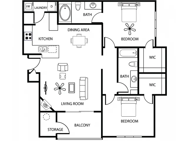 Floor plan Brescia 2