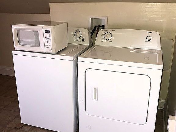 Full size washer and dryer