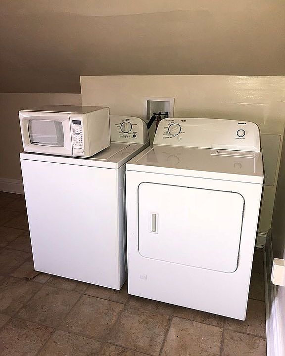Full size washer and dryer