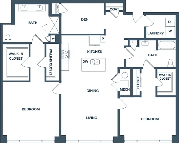 Floor plan B08