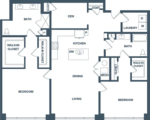 Floor plan B08