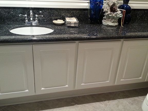 Updated half bath downstairs