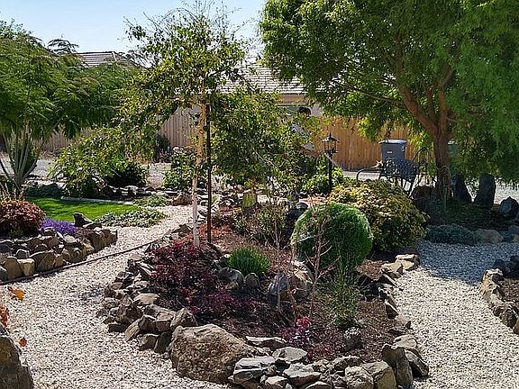 Back Yard Islands & Paths