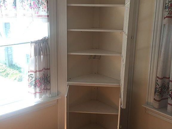 Built in corner cabinet