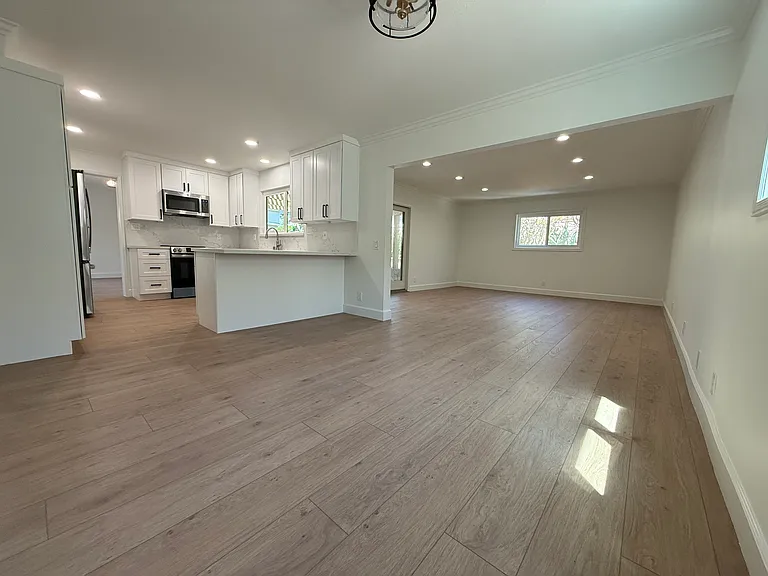Kitchen, Dinette, and Family Room