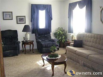 portion of living room