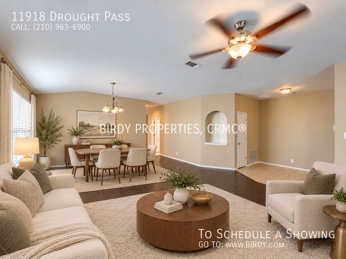 "Charming 3-Bedroom Sanctuary with Fireplace at 11918 Drought Pass, Helotes Spacious 2,136 Sq Ft ... — Photo 2
