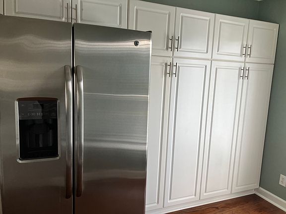 Kitchen storage full wall cabinets