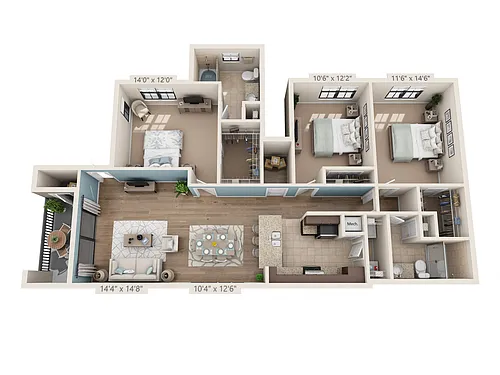 Floor plan Coast