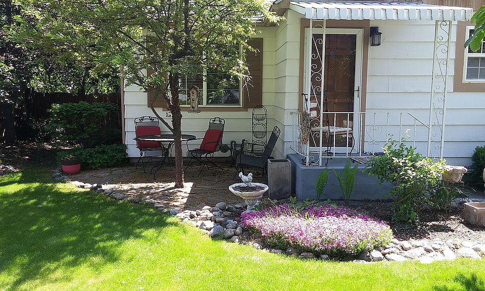 Front of House in Spring