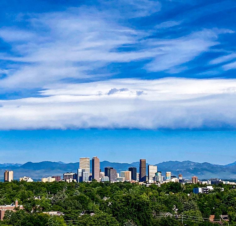 Another Beautiful Denver day from the 14th floor!