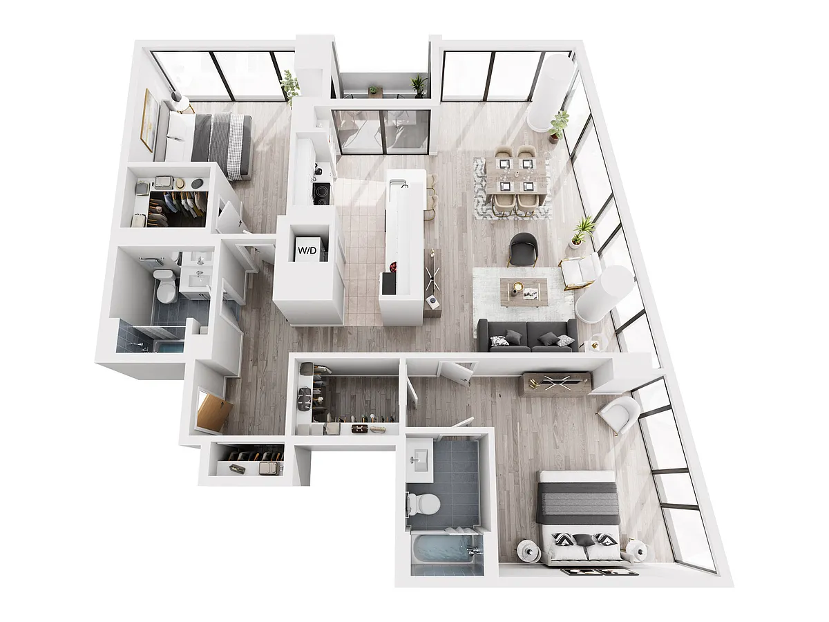 Floor plan B1