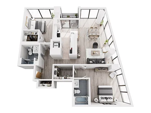 Floor plan B1