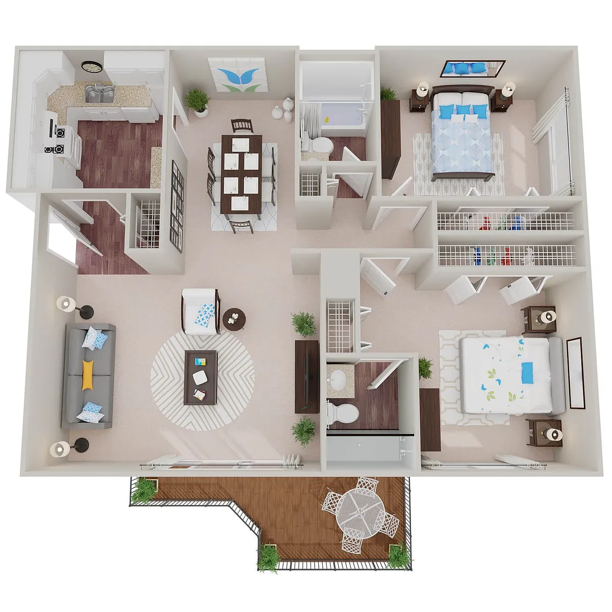 Floor plan Buckingham