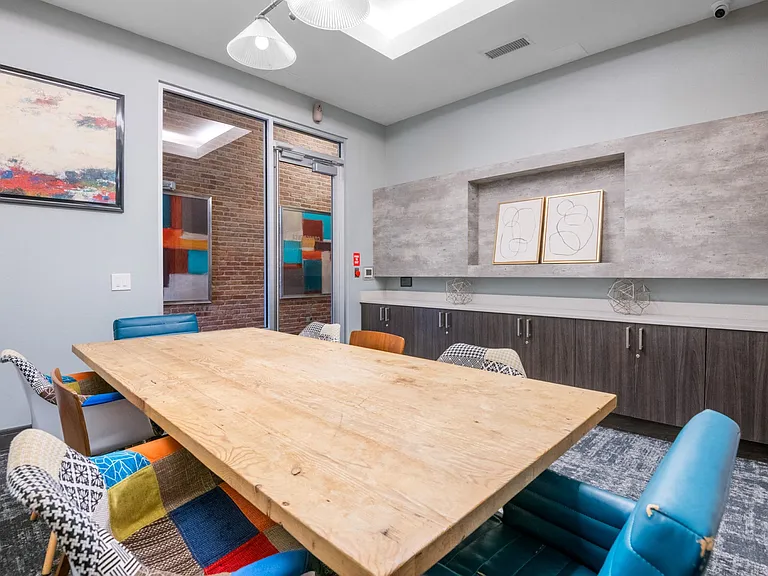 Conference room at South Side Flats in Dallas TX
