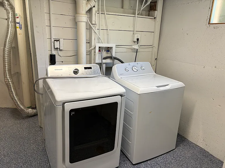Washer and dryer in separate room