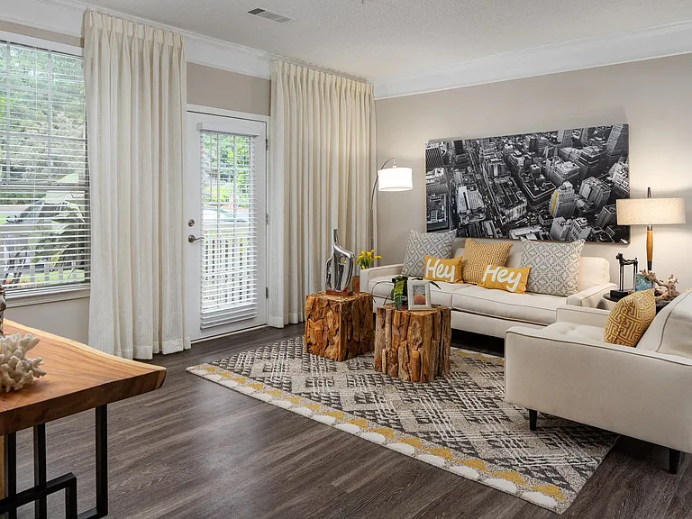 Private balconies and patios in select homes.