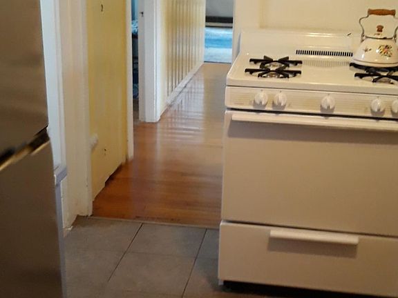 Kitchen looking towards living room