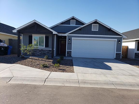 This is an actual house with the same front elevation but different colors