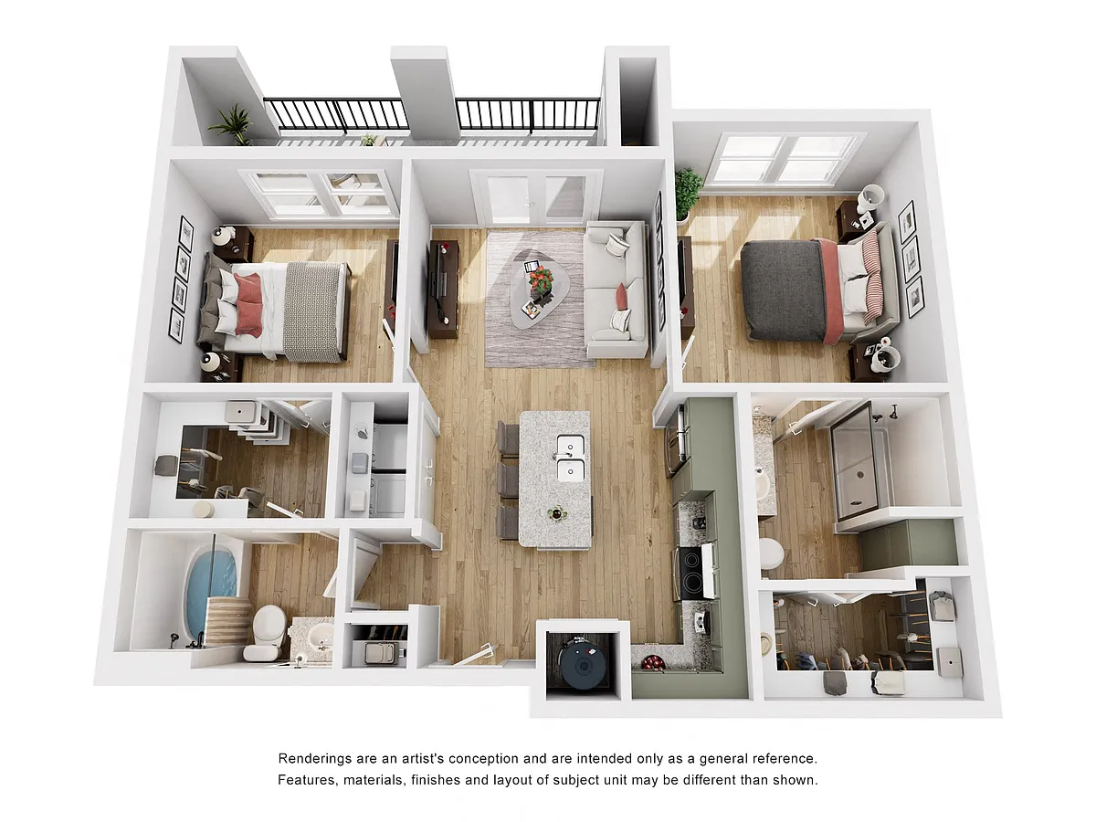 Floor plan B1