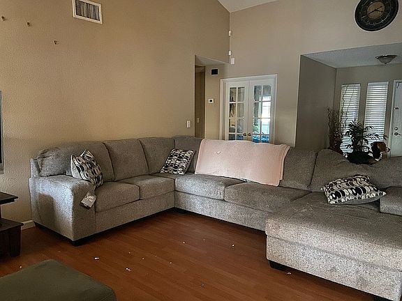 Large, open plan living room