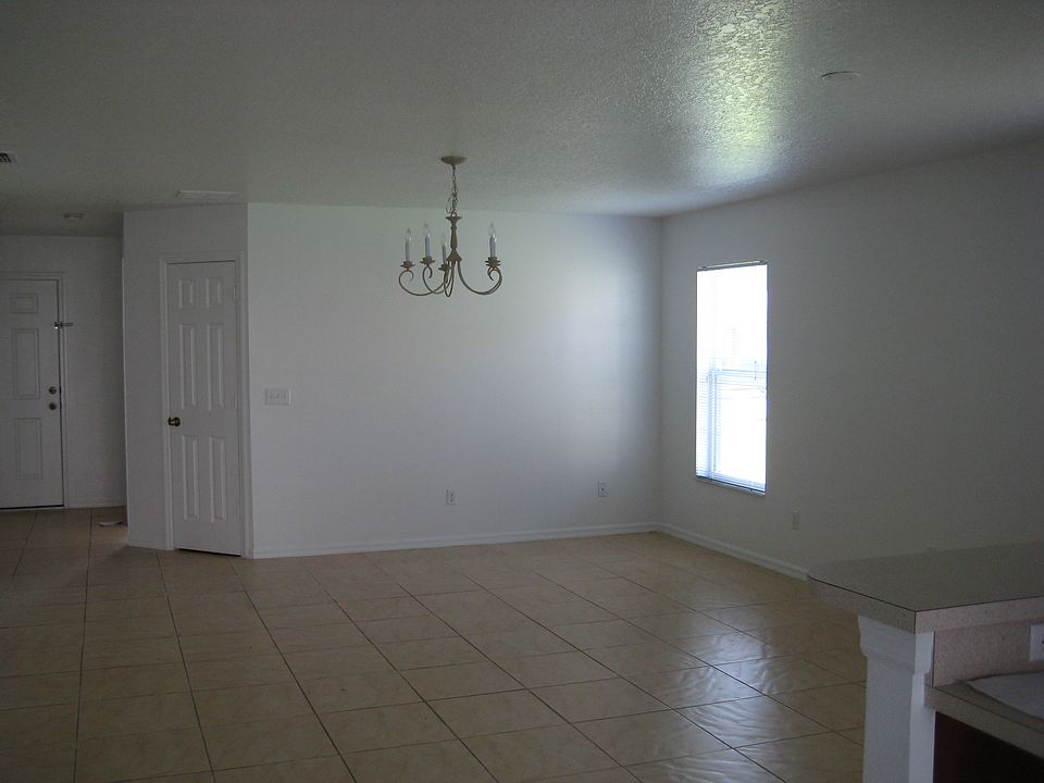 tiled dining area