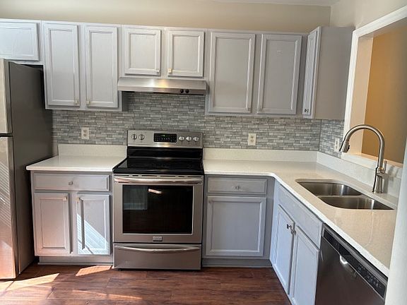 Kitchen with new countertops