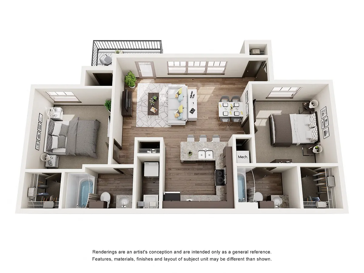 Floor plan B1