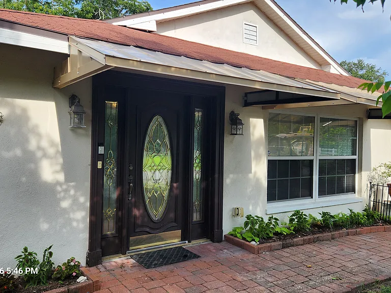 Front of the house