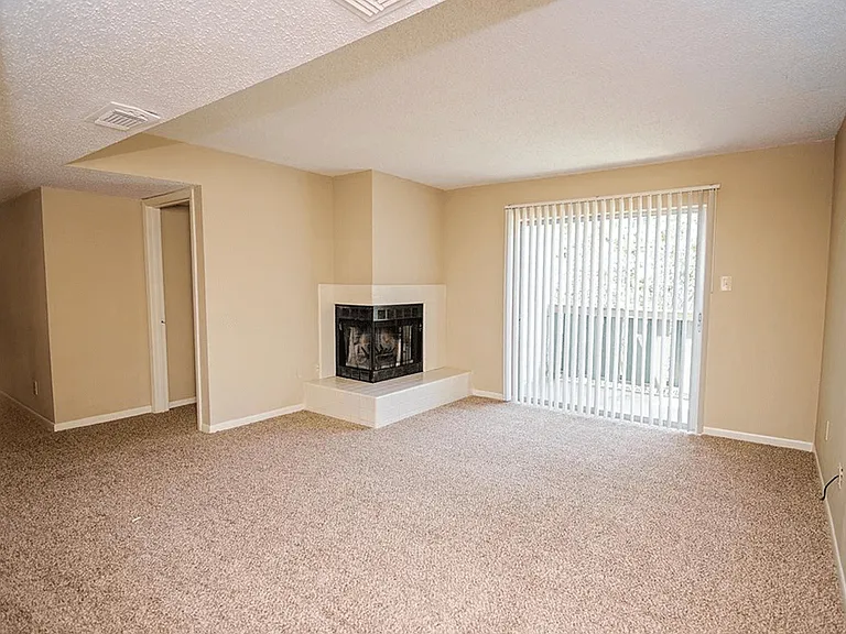 Living Room with Fireplace