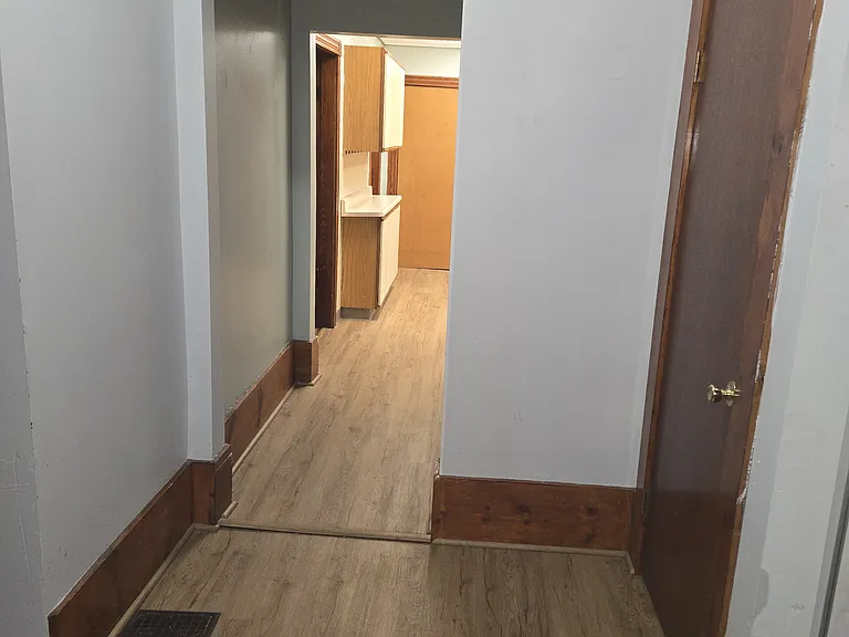 View from Front Door (entry foyer with large closets)