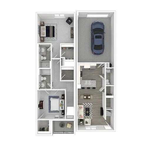 Floor plan Townhome