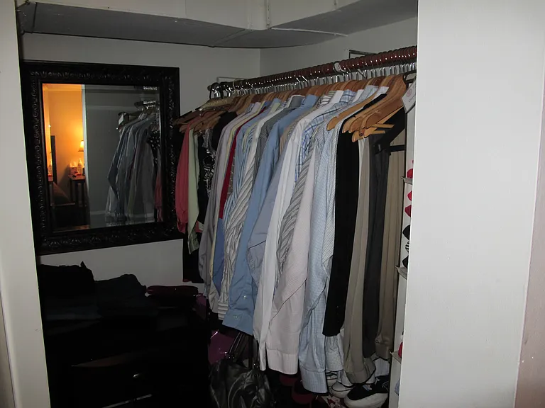 Bedroom No. 1, closet space