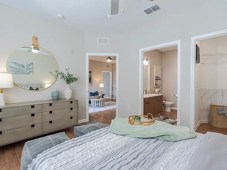 Newly Renovated Bedroom with Large Window
