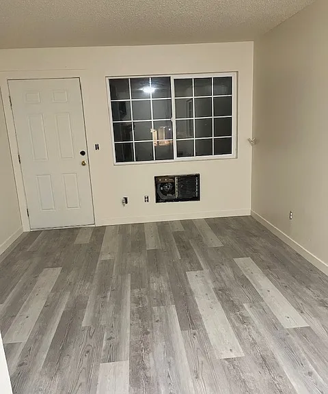 looking at the front door from the dining room