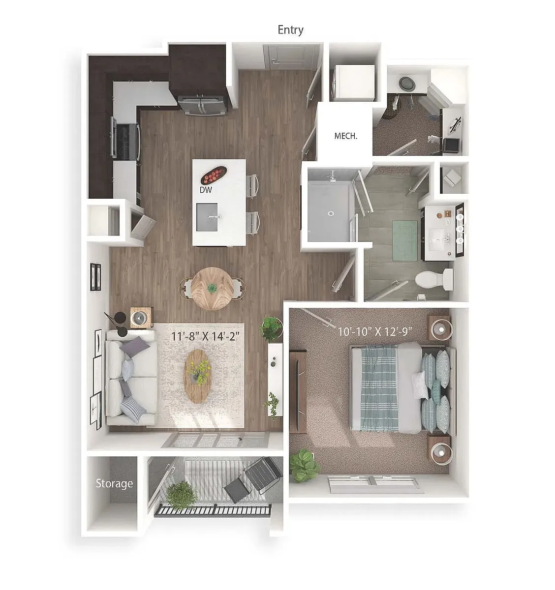 Floor plan A1s