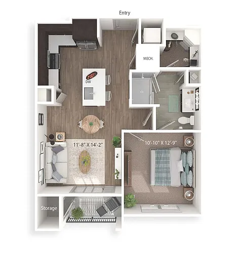 Floor plan A1s