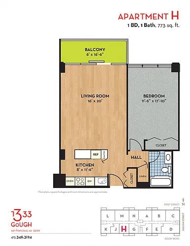 Floor plan H