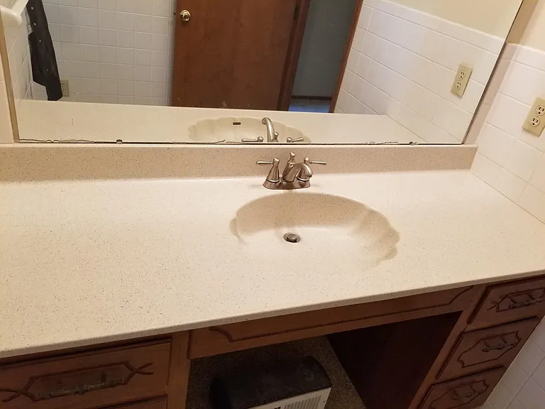 Hall Bath Countertop